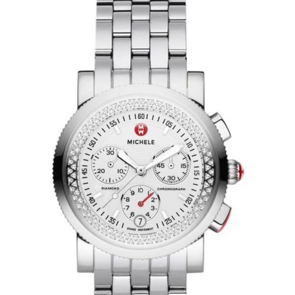 Michele Sport Sail Diamond Watch - Picture 2 of 12